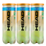 HEAD Padel Pro S+ 2024/2025 3 Tubes of 3 Balls