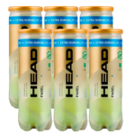 HEAD Padel Pro S+ 2024/2025 6 Tubes of 3 Balls