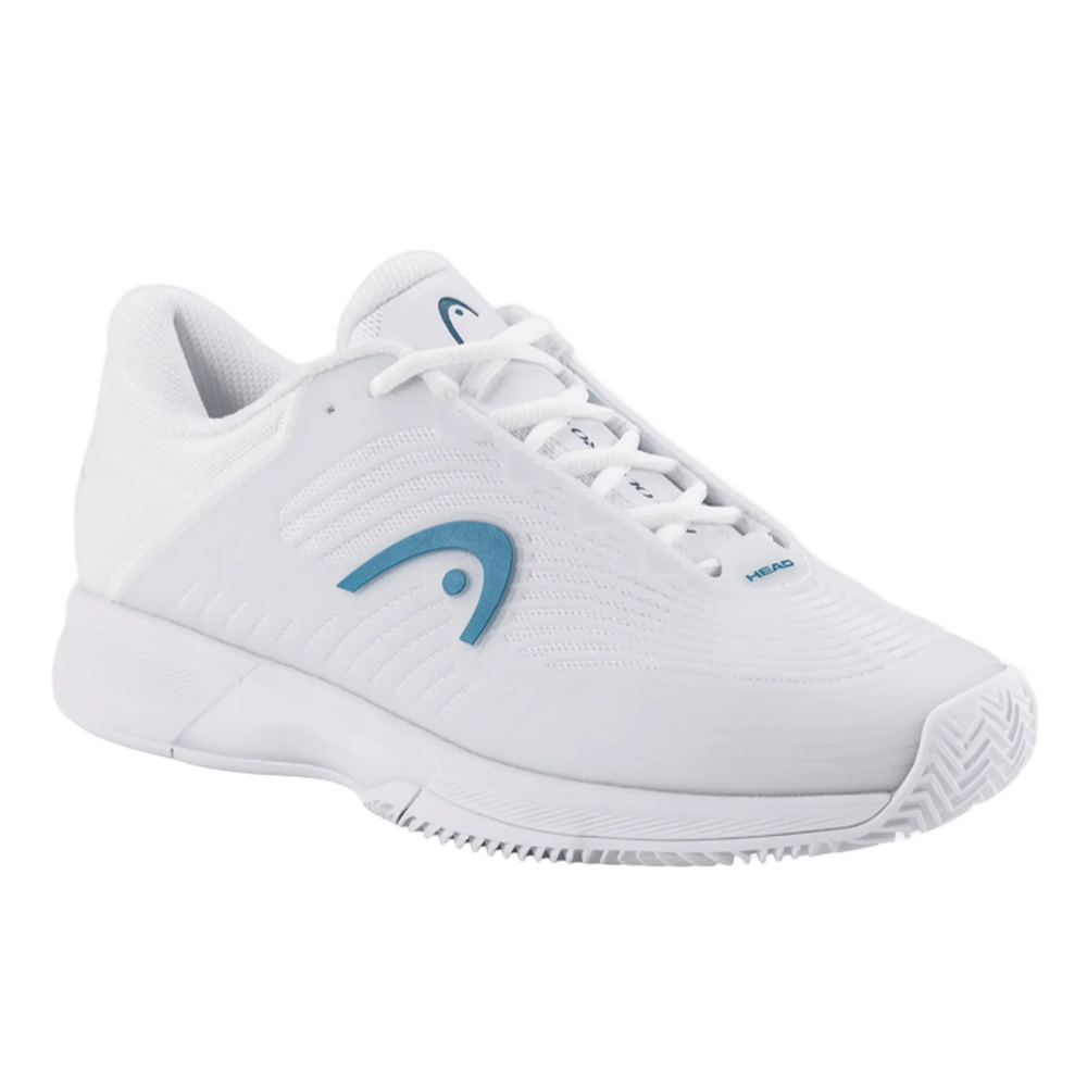 HEAD Revolt Pro 4.5 Clay Woman Tennis White/Twilight Blue Shoes