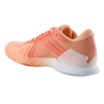 HEAD Sprint Pro 4.0 Clay Woman Coral/White Shoes - Image 4