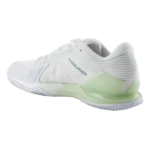 HEAD Sprint Pro 4.0 Clay Woman Tennis White/Lightgreen Shoes - Image 4