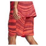 Men`s Club Graphic 7 inch Tennis Short Semi Lucid Red and Shadow Red - Image 2