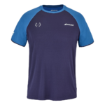 Navy Blue Crew Neck Tee Juan lebron Man