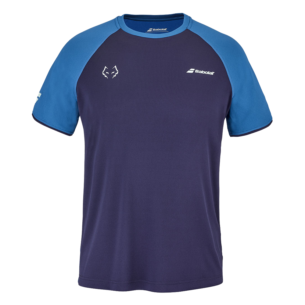 Navy Blue Crew Neck Tee Juan lebron Man 1