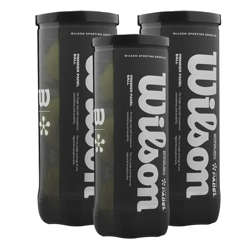 Wilson Padel Premier Balls 3 Pack