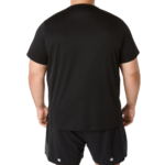 Asics Core SS Top T-Shirt Black - Image 3