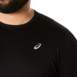 Asics Core SS Top T-Shirt Black - Image 4