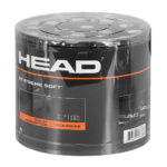 Cube 60 Pcs. Head Xtreme Overgrips Soft Black