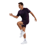 Men's PRO Shorts Deep Purple - Image 5