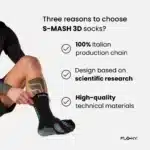 Floky S-MASH 3D Socks White - Image 8