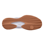 NERBO Padel Shoes White/Gum Rub Caramel Sole - Image 3