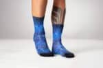 Floky S-MASH 3D Fantasy Socks Blue Supernova - Image 8