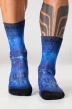 Floky S-MASH 3D Fantasy Socks Blue Supernova - Image 10