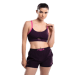 PRO Women's Sports Bra Deep Purple - Image 3
