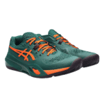 Asics Gel-Resolution X Padel Green/Orange 1041A492 - Image 2