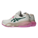 Asics Gel-Resolution X Padel White/Green/Pink Women 1042A285 - Image 3