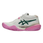 Asics Gel-Resolution X Padel White/Green/Pink Women 1042A285 - Image 4