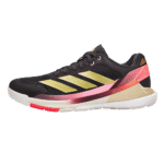 Adidas Crazyquick Boost Padel Shoes Black/Pink/Gold 2026 KJ1903 - Image 2