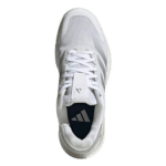 Adidas W Crazyquick Boost Padel Shoes White/Silver 2025 JR4660 - Image 2