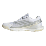 Adidas W Crazyquick Boost Padel Shoes White/Silver 2025 JR4660 - Image 3