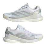 Adidas W Crazyquick Boost Padel Shoes White/Silver 2025 JR4660 - Image 8